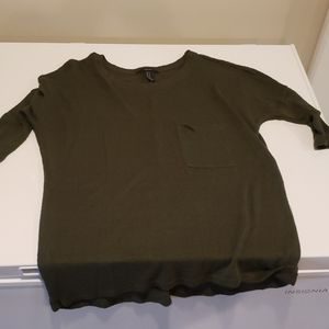 Forever 21 Medium dark green top